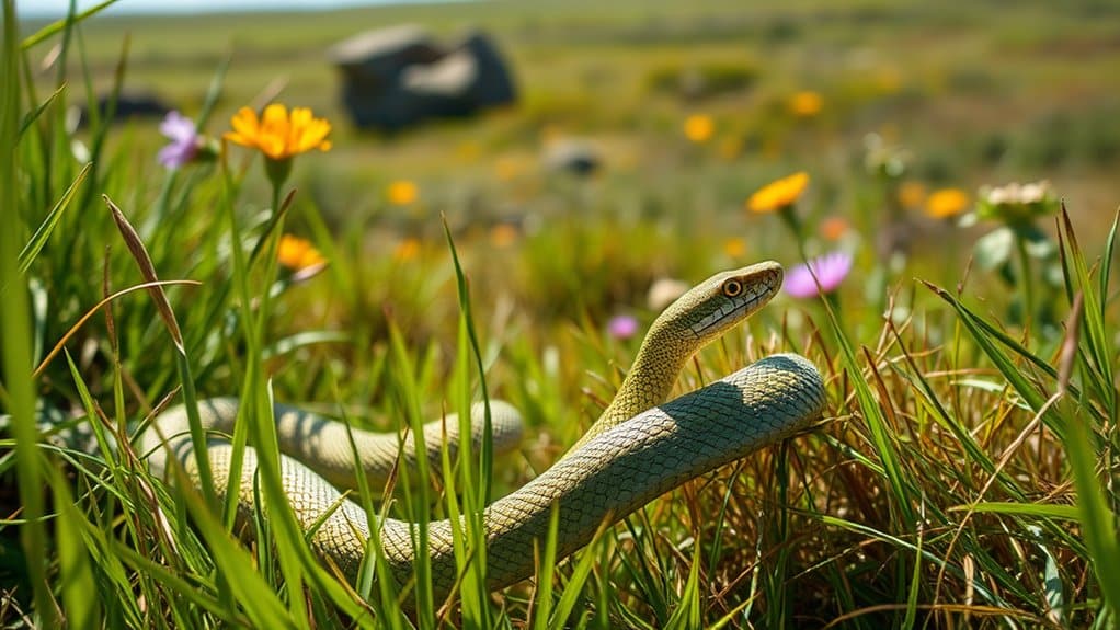 diverse snake species observed