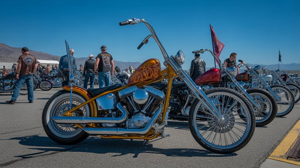 annual motorcycle rally excitement