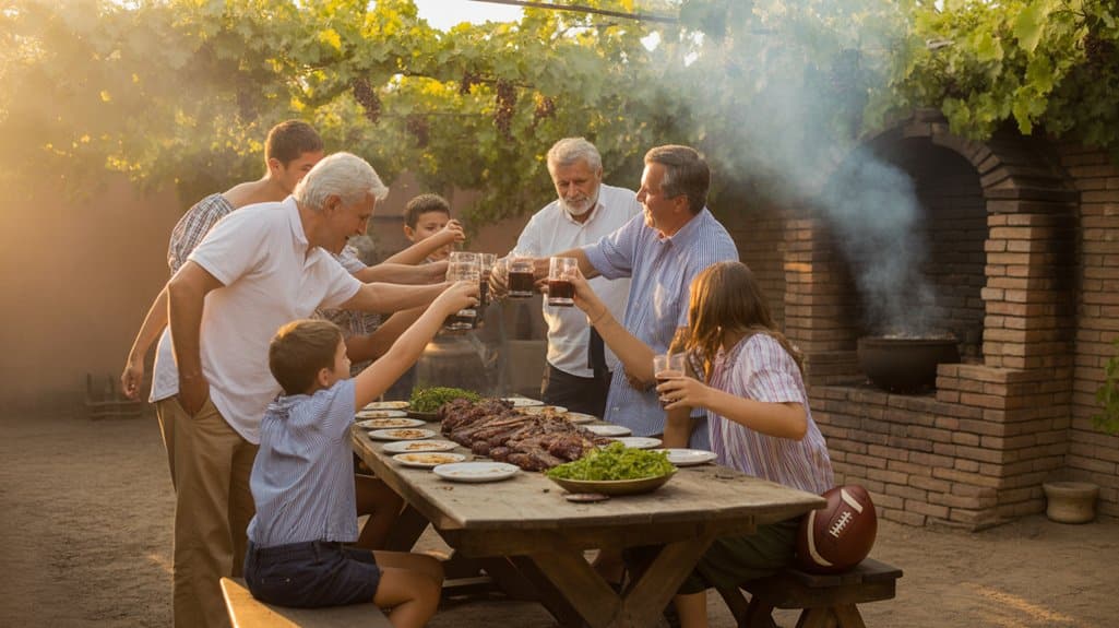 family centered uruguayan celebrations