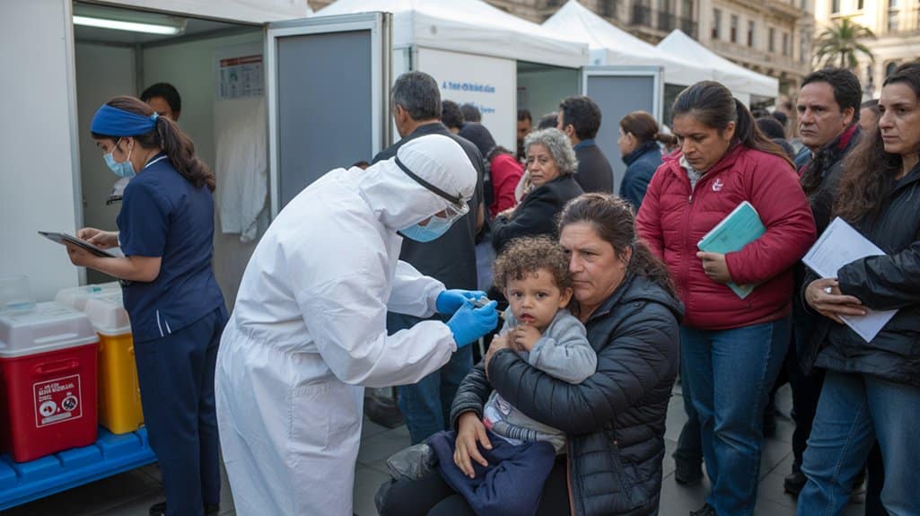 measles outbreak health response