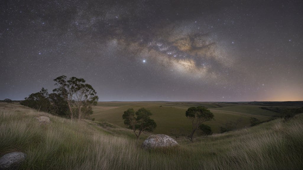 dark skies for stargazing