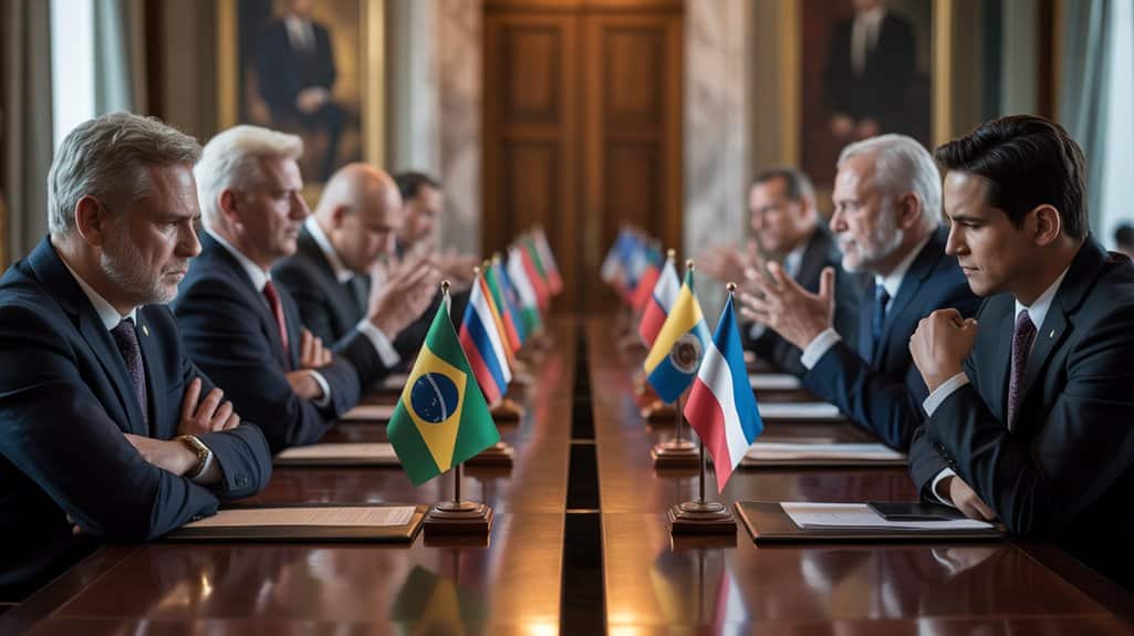 latin america divided response