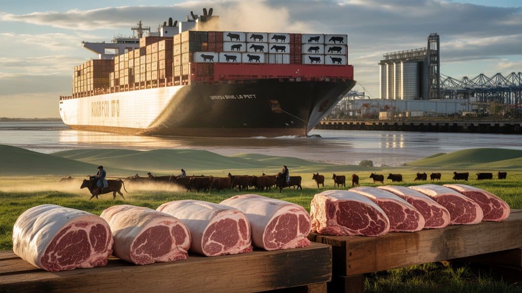 record beef exports surge