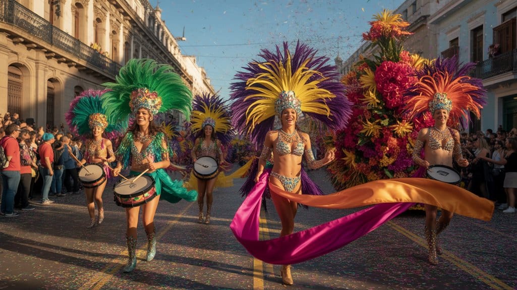 uruguayan carnival parade festivities