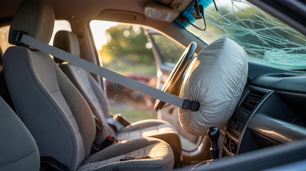 seatbelt and airbags saved