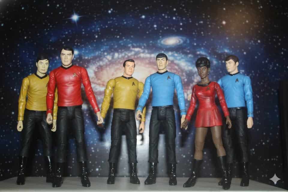 Classic Star Trek Figures ,  Complete Collection, Like New!