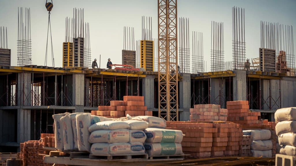 steady monthly construction cost increases