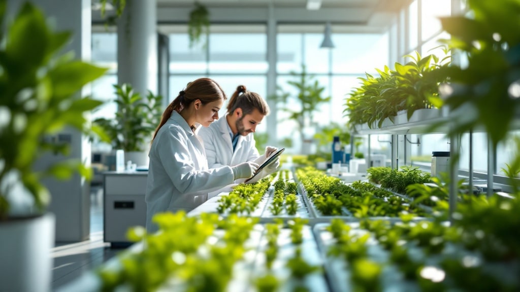 Uruguayan agricultural research facility interior